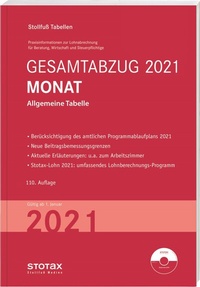 Abbildung von: Tabelle, Gesamtabzug 2021 Monat - Stollfuß