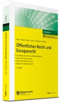 Cover: &Ouml;ffentliches Recht und Europarecht - NWB