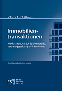 Abbildung von: Immobilientransaktionen - Erich Schmidt Verlag
