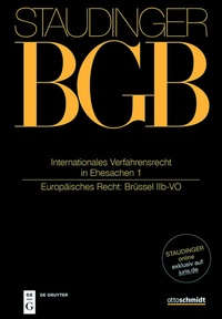 Abbildung von: BGB: Kommentar zum Bürgerlichen Gesetzbuch mit Einführungsgesetz und Nebengesetzen - Otto Schmidt/De Gruyter