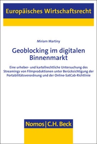 Abbildung von: Geoblocking im digitalen Binnenmarkt - Nomos