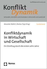 Abbildung von: Konfliktdynamik in Wirtschaft und Gesellschaft - Nomos