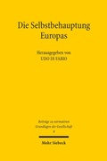 Cover: Die Selbstbehauptung Europas - Mohr Siebeck