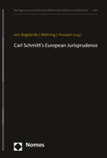 Cover: Carl Schmitt's European Jurisprudence - Nomos