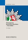 Abbildung von: Polizeigesetz Nordrhein-Westfalen: PolG NRW - Boorberg