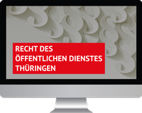 Abbildung von: Recht des öffentlichen Dienstes Thüringen - Walhalla