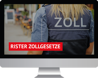 Abbildung von: Rister Zollgesetze - Online - Walhalla