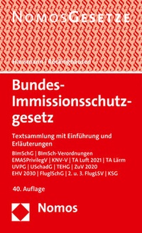 Abbildung von: Bundes-Immissionsschutzgesetz - Nomos