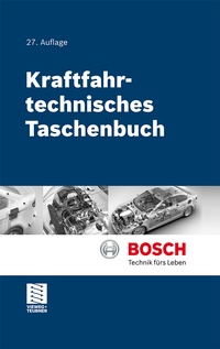 Abbildung von: Kraftfahrtechnisches Taschenbuch - Springer Vieweg