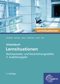 Cover: Rechtsanwalts- und Notarfachangestellte, Lernsituationen 3. Ausbildungsjahr - Europa-Lehrmittel