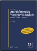 Cover: Anwaltformulare Vorsorgevollmachten - Zerb