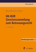 Cover: HK-BUR Gesetzessammlung zum Betreuungsrecht - C.F. M&uuml;ller