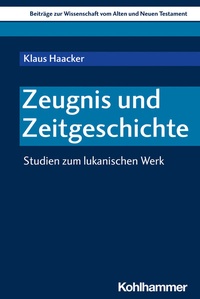 Abbildung von: Zeugnis und Zeitgeschichte - Kohlhammer