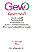 Cover: Gewerbeordnung: GewO - dtv