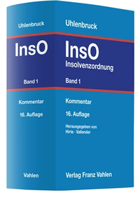 Abbildung von: Insolvenzordnung: InsO - Band 1 - Vahlen