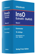 Cover: Insolvenzordnung: InsO - Band 2 - Vahlen