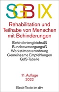 Cover: SGB IX Rehabilitation und Teilhabe von Menschen mit Behinderungen - dtv