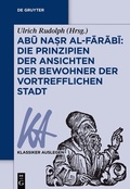 Cover: Abu Nasr al-Farabi - De Gruyter