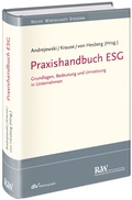 Cover: Praxishandbuch ESG - Fachmedien Recht und Wirtschaft