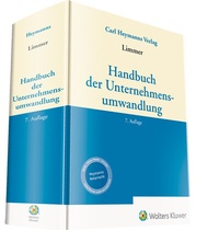 Abbildung von: Handbuch der Unternehmensumwandlung - Carl Heymanns Verlag