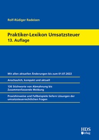 Abbildung von: Praktiker-Lexikon Umsatzsteuer - HDS