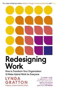 Enlarge image Cover: Redesigning Work - MIT Press