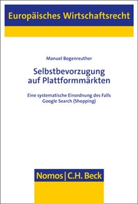 Abbildung von: Selbstbevorzugung auf Plattformmärkten - Nomos