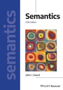 Cover: Semantics, 5th Edition - Wiley-Blackwell