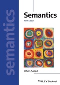 Cover: Semantics, 5th Edition - Wiley-Blackwell