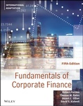 Cover: Fundamentals of Corporate Finance - Wiley