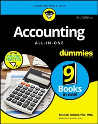 Abbildung von: Accounting All-in-One For Dummies (+ Videos and Quizzes Online) - Wiley
