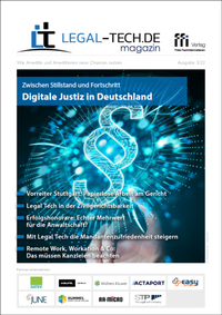 Bild: Legal Tech-Magazin 3/22 - FFI-Verlag