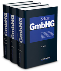 Abbildung von: GmbH-Gesetz, Band I-III - Otto Schmidt Verlag