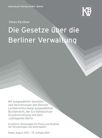 Abbildung von: Die Gesetze über die Berliner Verwaltung - Kulturbuch