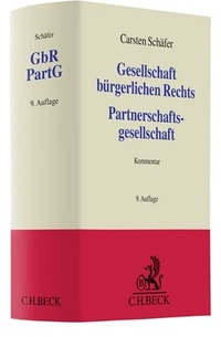 Enlarge image Cover: Gesellschaft bürgerlichen Rechts und Partnerschaftsgesellschaft: GbR PartG - C.H.BECK