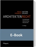 Abbildung von: Praxishandbuch Architektenrecht (E-Book) - Reguvis Fachmedien