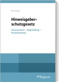 Cover: Hinweisgeberschutzgesetz - Reguvis Fachmedien