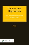Cover: Tax Law and Digitization - Wolters Kluwer
