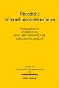 Cover: &Ouml;ffentliche Unternehmens&uuml;bernahmen - Mohr Siebeck