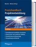 Cover: Praxishandbuch Projektentwicklung - Reguvis Fachmedien