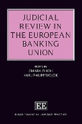 Cover: Judicial Review in the European Banking Union - Edward Elgar Publishing