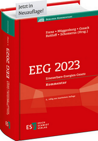 Abbildung von: EEG 2023 - Erich Schmidt Verlag
