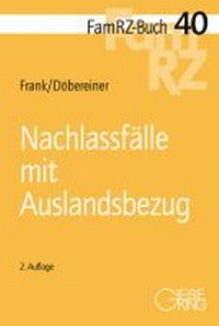 Abbildung von: Nachlassfälle mit Auslandsbezug - Gieseking
