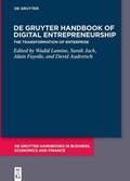 Cover: De Gruyter Handbook of Digital Entrepreneurship - De Gruyter