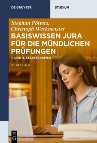 Bild vergrößern Bild: Basiswissen Jura für die mündlichen Prüfungen - De Gruyter