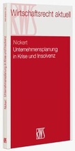Cover: Unternehmensplanung in Krise und Insolvenz - RWS