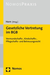 Abbildung von: Gesetzliche Vertretung im BGB - Nomos