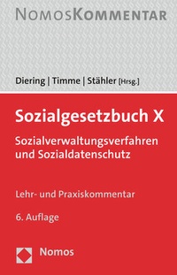 Abbildung von: Sozialgesetzbuch X - Nomos