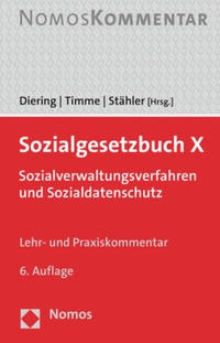 Abbildung von: Sozialgesetzbuch X - Nomos