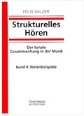 Cover: Strukturelles H&ouml;ren. Der tonale Zusammenhang in der Musik - Noetzel, Florian